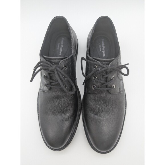Hush Puppies Mens Detroit Plain Toe Oxford Black Size 12 M main image 10